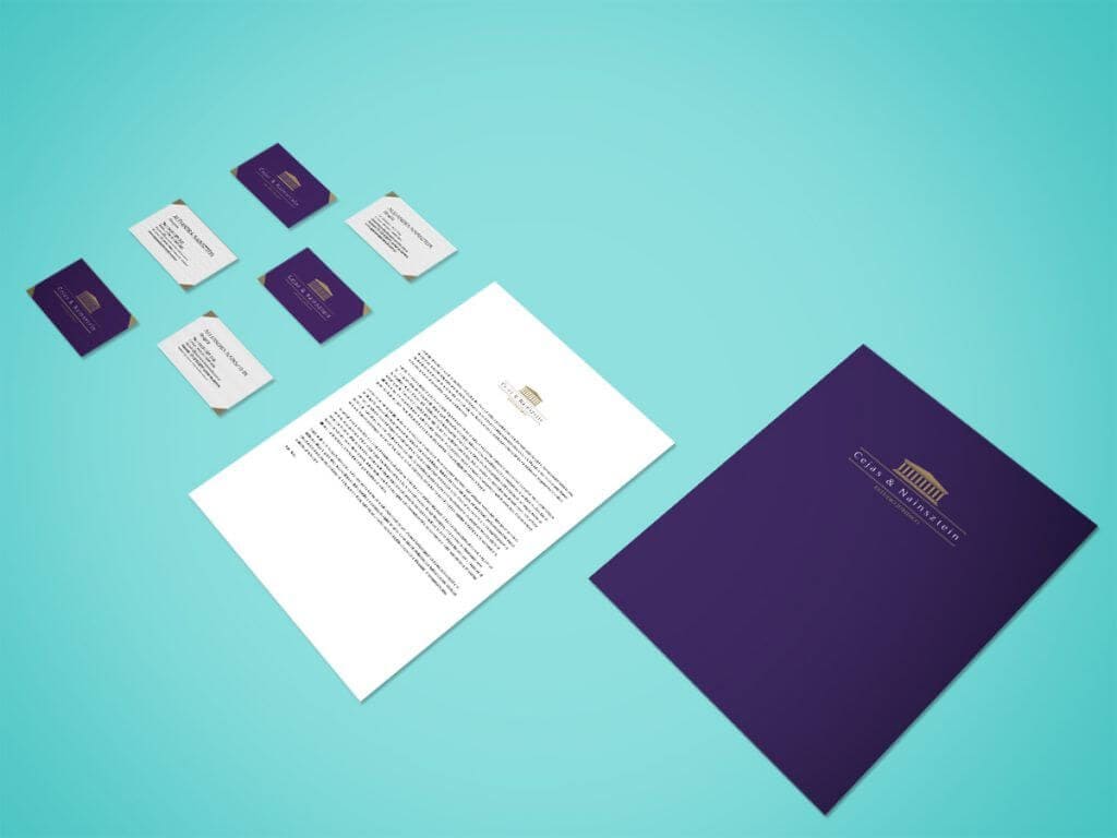 Branding – Cejas & Nainzstein Estudio Jurídico